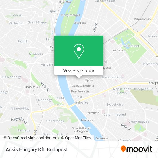 Ansis Hungary Kft térkép