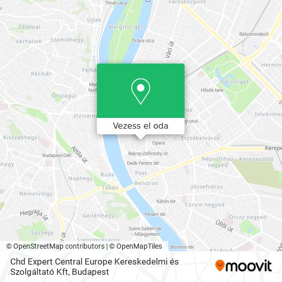 Chd Expert Central Europe Kereskedelmi és Szolgáltató Kft térkép