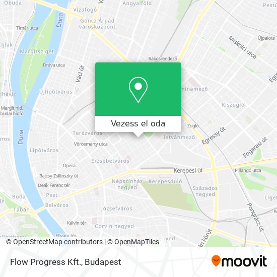 Flow Progress Kft. térkép