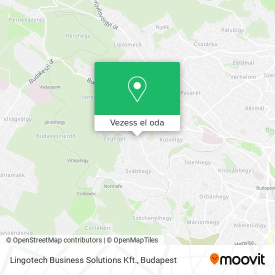 Lingotech Business Solutions Kft. térkép