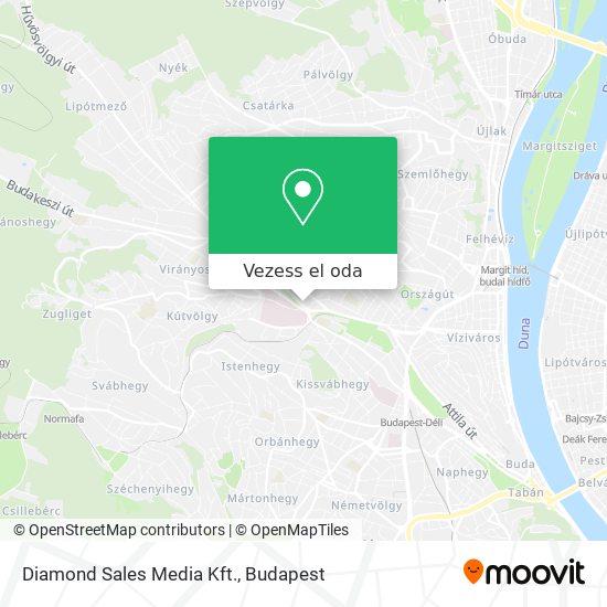 Diamond Sales Media Kft. térkép