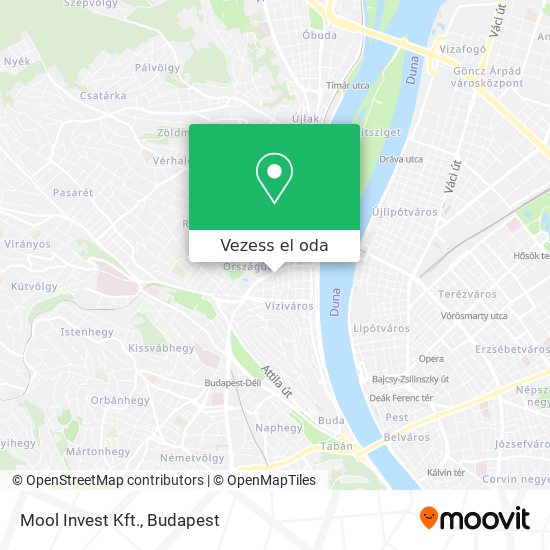 Mool Invest Kft. térkép