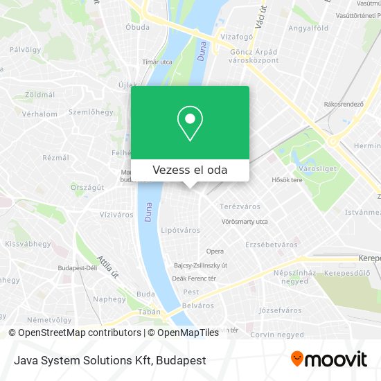 Java System Solutions Kft térkép