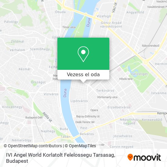 IVI Angel World Korlatolt Felelossegu Tarsasag térkép