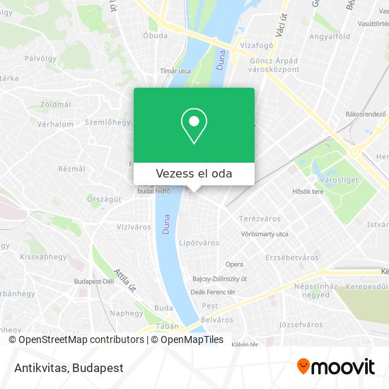 Antikvitas térkép