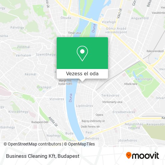 Business Cleaning Kft térkép