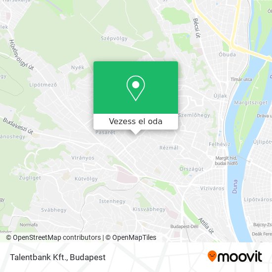 Talentbank Kft. térkép