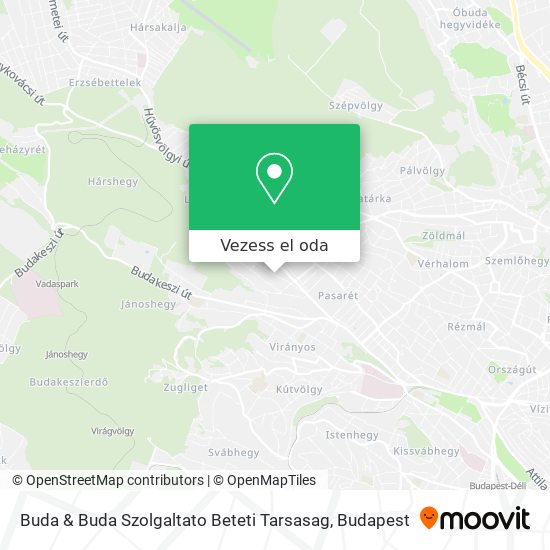Buda & Buda Szolgaltato Beteti Tarsasag térkép