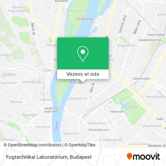 Fogtechnikai Laboratórium térkép