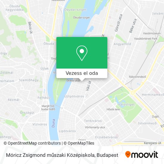 Móricz Zsigmond műszaki Középiskola térkép