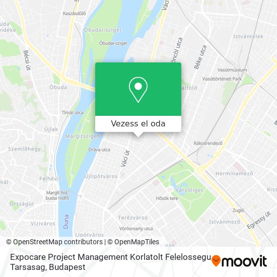 Expocare Project Management Korlatolt Felelossegu Tarsasag térkép