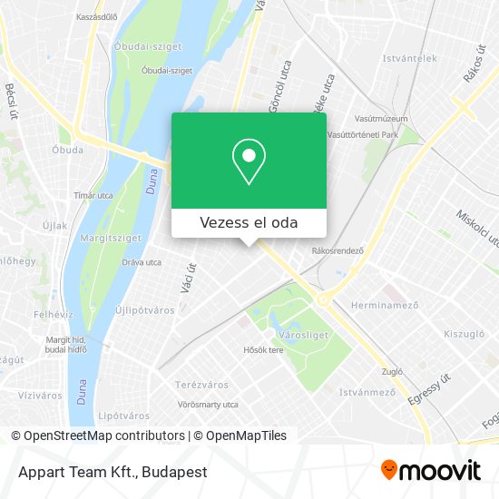 Appart Team Kft. térkép