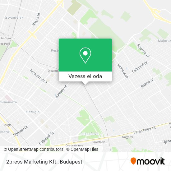 2press Marketing Kft. térkép