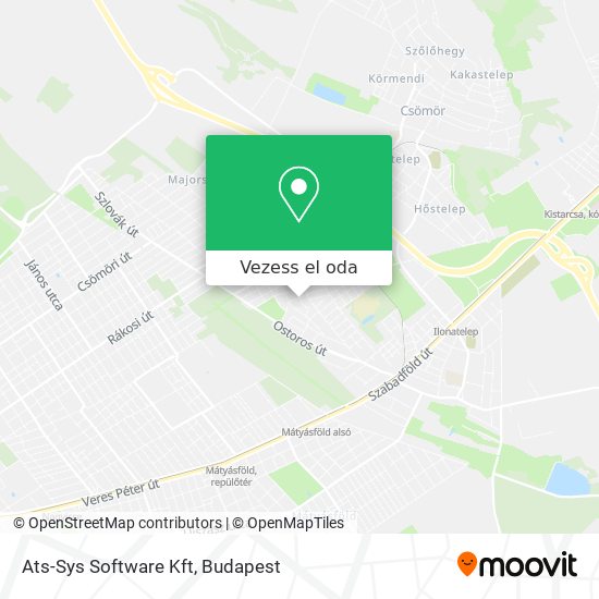 Ats-Sys Software Kft térkép