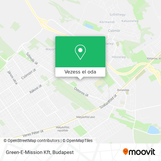 Green-E-Mission Kft térkép