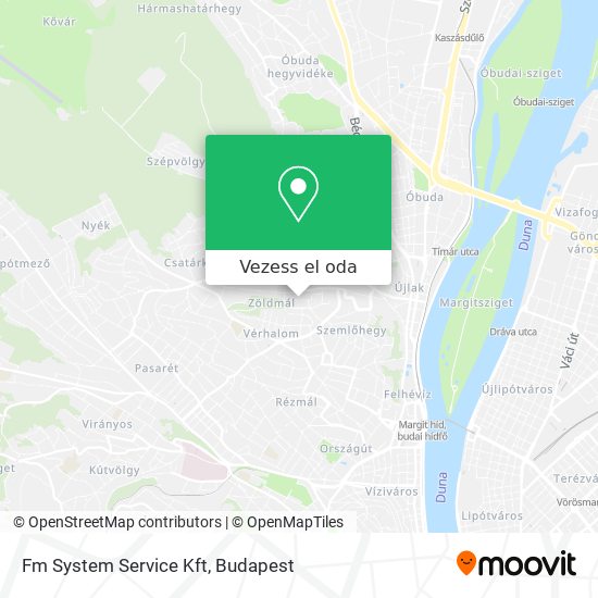 Fm System Service Kft térkép