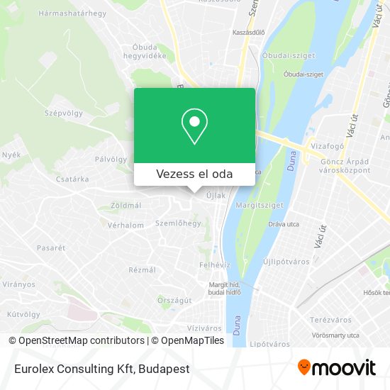 Eurolex Consulting Kft térkép