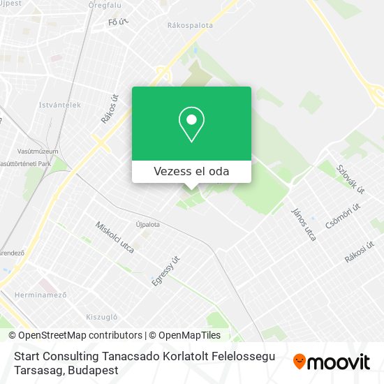 Start Consulting Tanacsado Korlatolt Felelossegu Tarsasag térkép