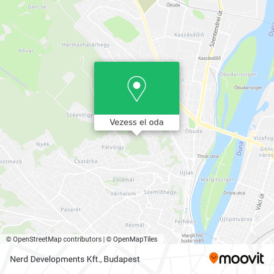 Nerd Developments Kft. térkép