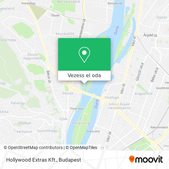 Hollywood Extras Kft. térkép