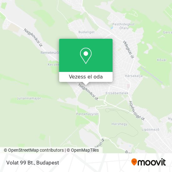 Volat 99 Bt. térkép