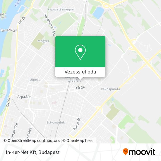 In-Ker-Net Kft térkép