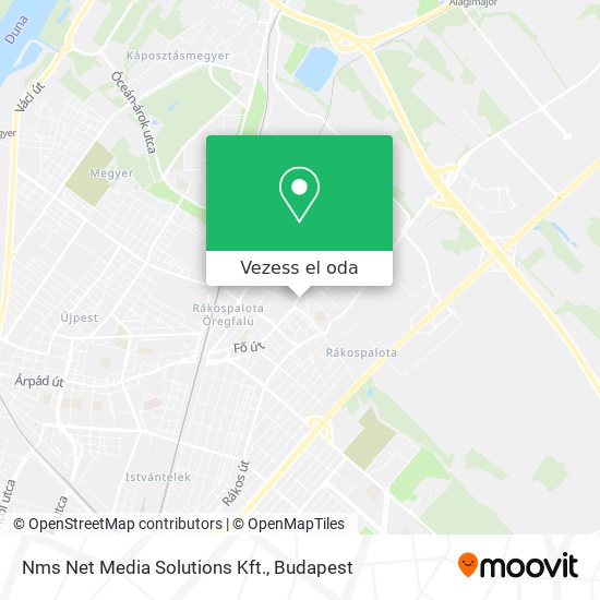 Nms Net Media Solutions Kft. térkép