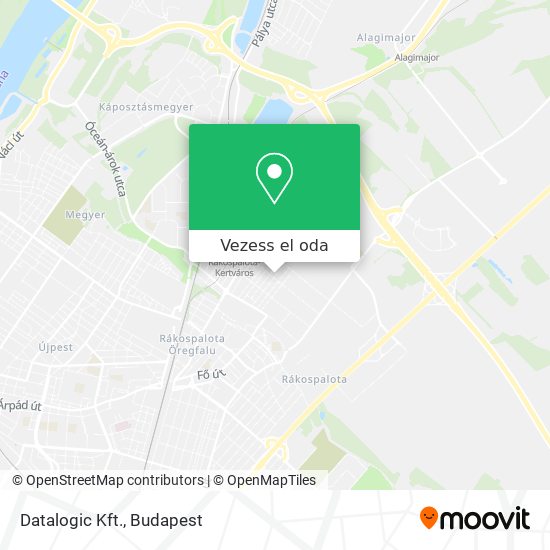 Datalogic Kft. térkép