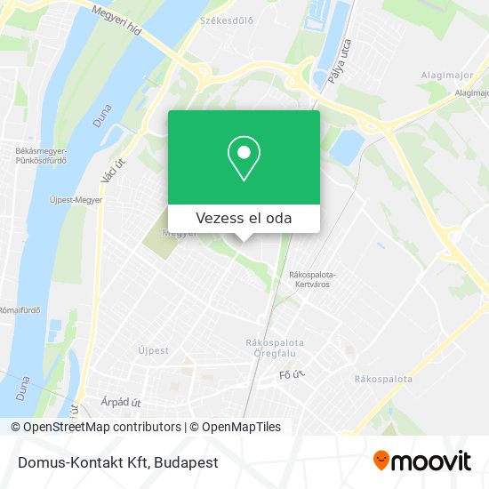 Domus-Kontakt Kft térkép