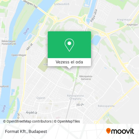 Format Kft. térkép