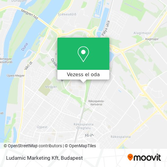 Ludamic Marketing Kft térkép