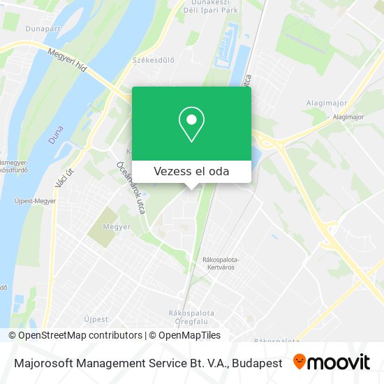 Majorosoft Management Service Bt. V.A. térkép