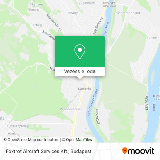 Foxtrot Aircraft Services Kft. térkép