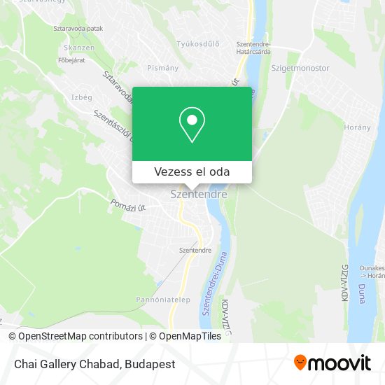 Chai Gallery Chabad térkép