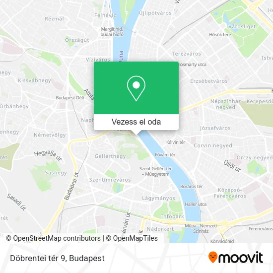 Döbrentei tér 9 térkép