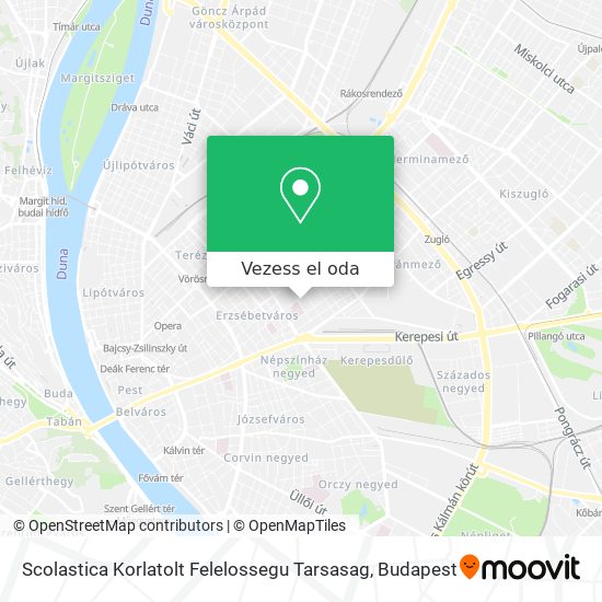 Scolastica Korlatolt Felelossegu Tarsasag térkép