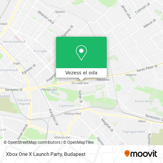 Xbox One X Launch Party térkép