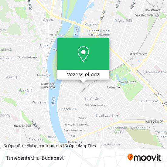 Timecenter.Hu térkép