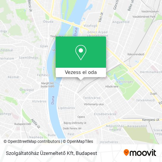 Szolgáltatóház Üzemeltető Kft térkép