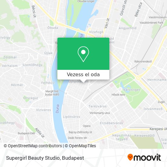 Supergirl Beauty Studio térkép