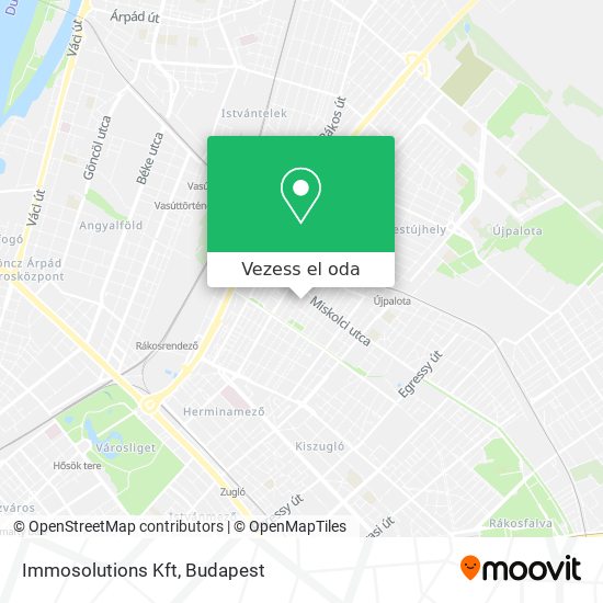 Immosolutions Kft térkép