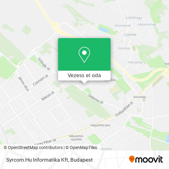 Syrcom.Hu Informatika Kft térkép