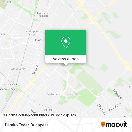 Demko Feder térkép