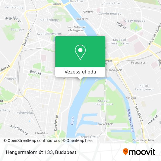 Hengermalom út 133 térkép