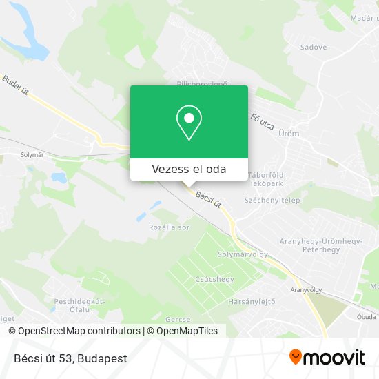 Bécsi út 53 térkép