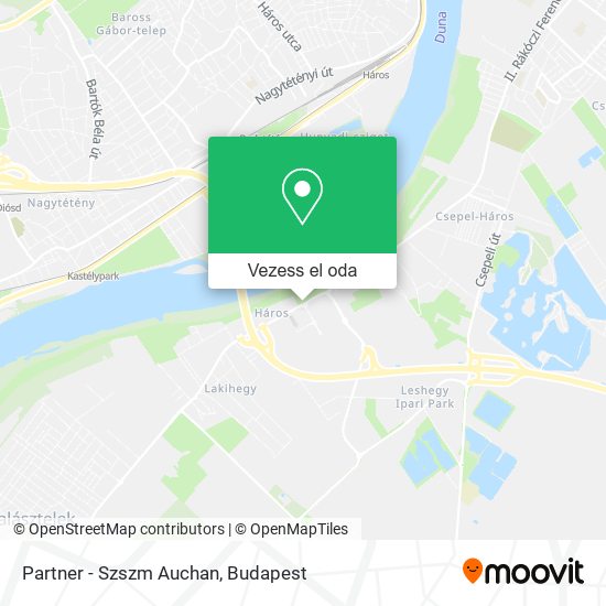 Partner - Szszm Auchan térkép