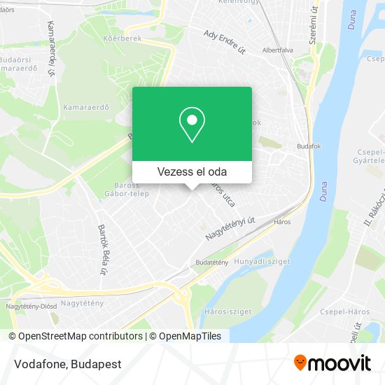 Vodafone térkép
