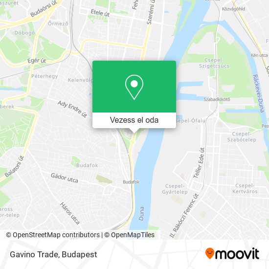 Gavino Trade térkép