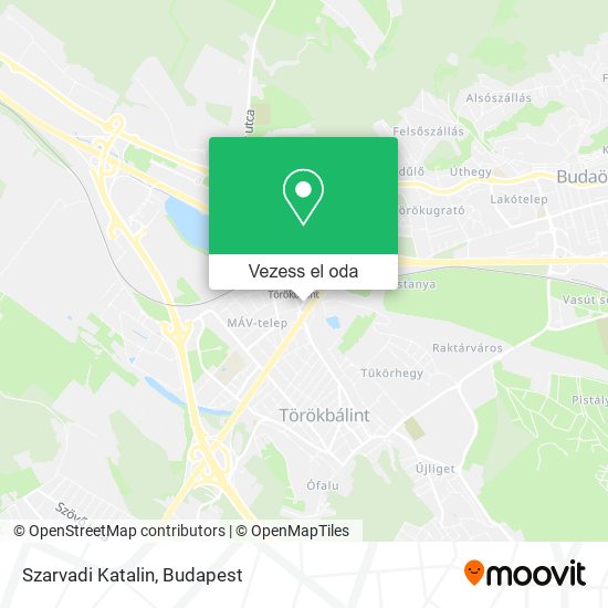 Szarvadi Katalin térkép
