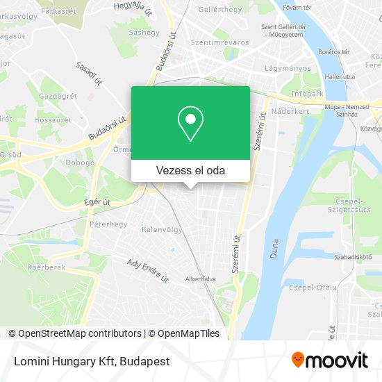Lomini Hungary Kft térkép
